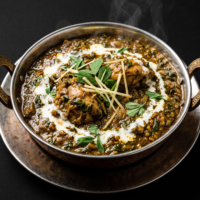 Methi Chicken.