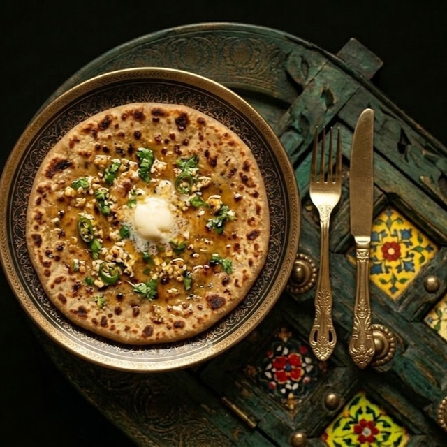 Paneer Paratha.