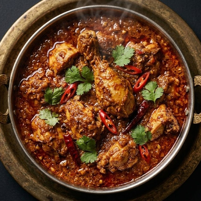 Chicken Vindaloo.