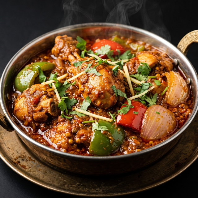 Kadai Chicken.
