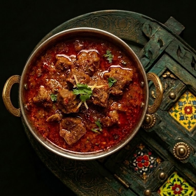 Lamb Tikka Masala.