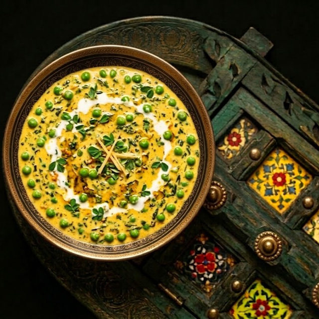 Methi Malai Mutter.
