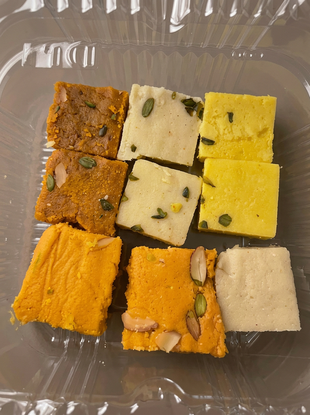 Assorted Burfi.
